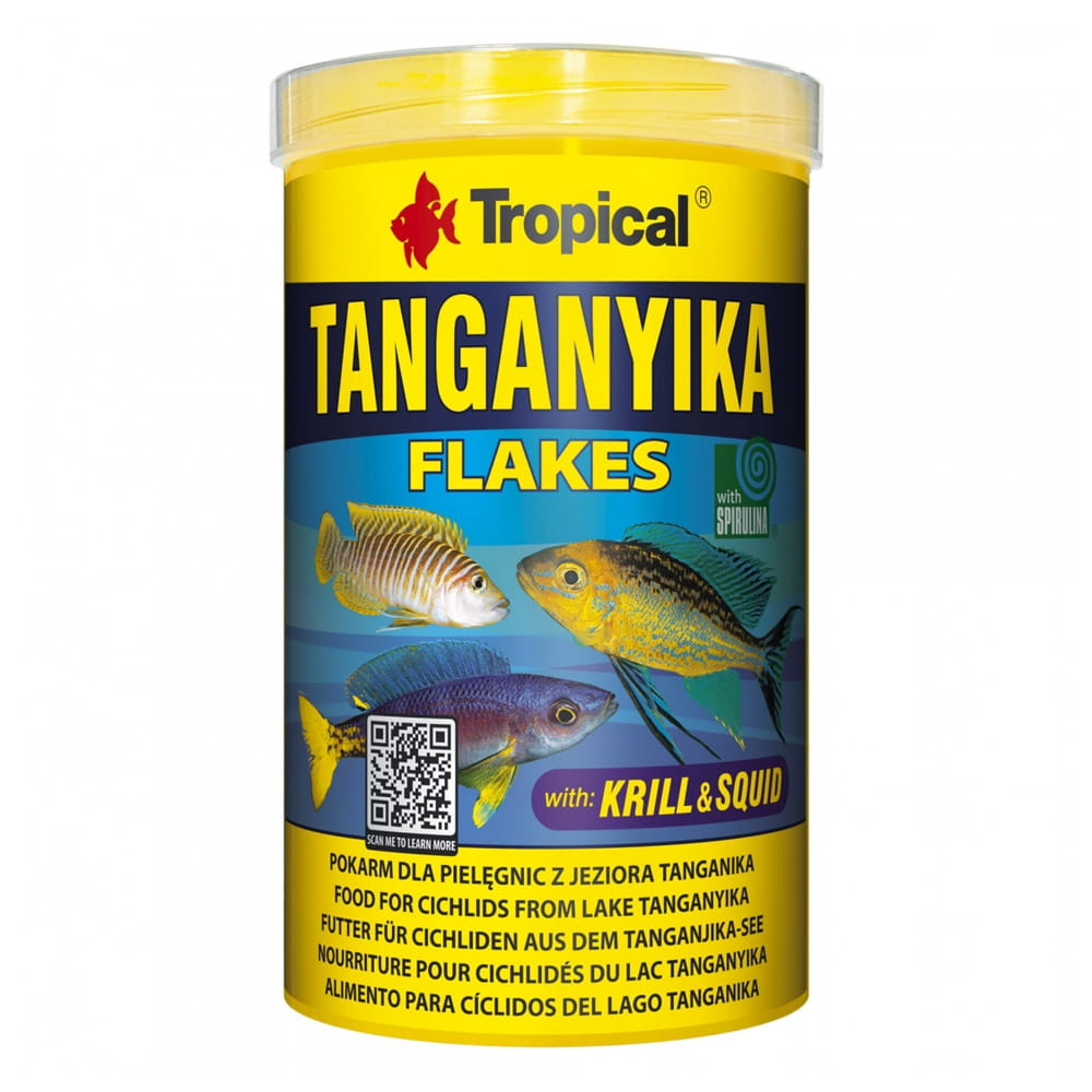 Tropical Tanganyika Flakes 1000ml Pokarm w Płatkach dla Pielęgnic